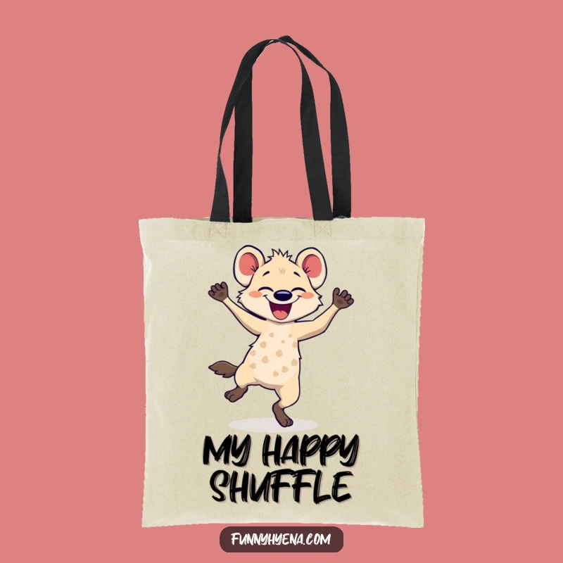 Funny Hyena Dancing Tote Bag: Carry Your Moves and Your Belongings with Style